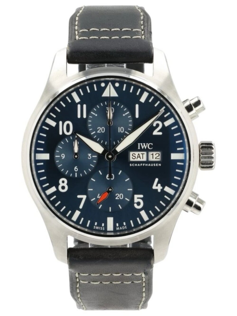 IWC Portugiesser Blue Dial Stainless Steel 43mm Automatic Men’s Watch IW378003